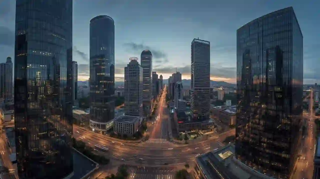 Современный бизнес-район Сан-Паулу, Бразилия