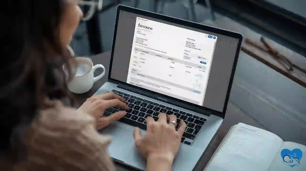 Счёт и получение оплаты за удалённую работу в Бразилии на ноутбуке