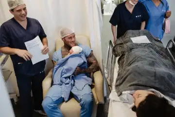 Memorable Moment with Medical Staff